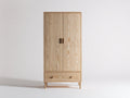 Armoire - Bois massif - 82x48x188 cm - Bois clair - Style scandinave